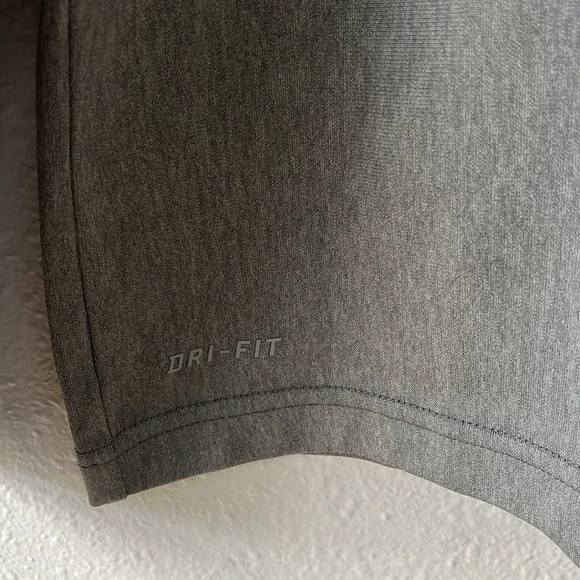 Nike Jordan University of Michigan Long Sleeve Athletic 1/4 Zip Shirt Gray Large - Picture 4 of 8